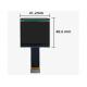 1.89 Inch TFT LCD Display Module 1600*1200  Resolution 1000nits 50 Pin MIPI Interface