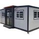 20ft 40ft Prefabricated Mobile Living Container House with Bedroom and Bedroom Design