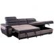 Corner Durable Folding Sofa Bed With Storage Multiscene With Chenille Cover
