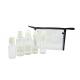 Customized Logo Airline Amenity Kits Travel Containers For Cosmetics
