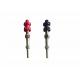 Standard Control Cable Fittings Micro Adjust Control Heads Black And Red Color