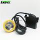 Kl8lm Corded Cap Lamp 7800mAh Miners Head Light 18Hours Duration Time Ip68 Waterproof