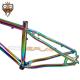 Rustproof Titanium MTB Frame PVD Anoxide Electric Plating Ti Mtb Frame