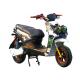 Two Wheeler Battery Operated Electric Scooter 2 Seats 72V 1000W Rated Motor Power