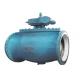 Ductile Iron Flange Floating Ball Valve Eccentric Hemispherical Lightweight