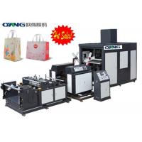 Laminated PP Non Woven Box Bag Making Machine High Output 50 pcs / min