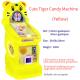 sweet candy claw machine grabber Enchanting Tiger Colorful Candy Dispenser