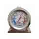 Stainless Steel Oven Temperature Gauge , 2'' Bimetal Dial Thermometer