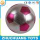 25cm cheap inflatable fabric covered mini soccer balls in bulk