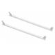 Steel Cast Iron Radiator Wall Brackets 2PC/Set White