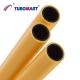 Yellow PE-AL-PE Gas Hose Multilayer Composite Pex Al Pex Pipe Gas Tube Plumbing Pex Gas Pipe