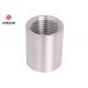 Oiled Stainless Steel Threaded Rebar Coupler Non Alloy Quick Coupling