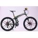 Made in China Shimano hydraulic disc brake 27 speed aluminium alloy folding travel mountain bike