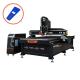 Black 1.6KW 24000RPM 3D Wood Sign ATC CNC Router With Visual Positioning