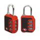 TSA 3-digit travel bag zinc alloy lock