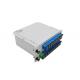 PLC Fiber Optic Beam Splitter LGX 1X16 Good Channel To Channel Uniformity