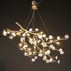 Customized Flower Petal Chandelier 1 - 2 Years Warranty 50000 Hours Lifespan