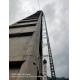 Inclined Mast 500m Building Site Hoist For Chimneys Construction