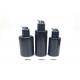 Violet Black Glass Lotion Bottles With Pump 120ml Eco - Friendly Material
