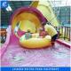 Comercial Indoor Water Play Small Slide / Water Park Ride 100m3 / Hr Water