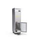 0.3kw 2 Door Commercial Upright Freezer Stainless Steel 15 Trays For Commercial Hotel Kitchen