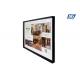 Wall - mounting or Hanging Picture Frames , Black Invaginated Single Side Large Graphic Display Frame