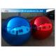 Commercial Blue / Red PVC Inflatable Mirror Ball For Disco Party Decorations