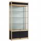 Plexi Glass Display Racks For Cosmetics Wooden Cabinet Floor Store Shelves With Lock