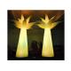 Tree Shape Inflatable Led Light , Outdoor Inflatable Column For Party