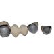 Natural Cobalt Chrome Alloy Porcelain Teeth Super Corrosion Resistant