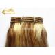 26 Piano Colour Hair Weft Extensions for Sale, 65 CM Long Piano Remy Human Hair Weaving Weft 100 Gram / Piece For Sale
