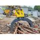 Universal Skid Steer Mounting Hydraulic Log Grapple With 2 Cylinders