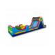 Long Inflatable Sports Games Indoor Playground Obstacle Course