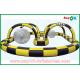 Inflatable Football Toss Game Big Inflatable Sports Games Soccer Football Goal Gate Filed For Advertising