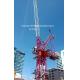 45m QTD120 4522 Jib Luffing Tower Crane 6tons Load 1.6m Section Mast