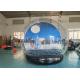 3m Inflatable Christmas Background Wall Snow Globe Human Snow Globe Photo Booth With Inflatable Bottom