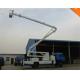 Mobile Aerial Work Platform Truck With 28M Height Insulating Carrier And Insulated Arm