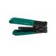 Green Black FTTH Cable Wire Stripper Plier Drop Cable Stripper 3.0X2.0mm
