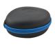 Pantone Color Oval Headphone Storage Case , Velvet Lining Full Size Headphone Case