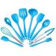 10 Pieces/Group Silicone Heat-Resistant Kitchen Cooking Utensils