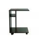Movable Wheels Wooden Occasional Tables Three Shelves Storage For Snacks / Drink