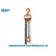 Standard Specification Light Weight Chain Block Hoist 1 Ton Load Lifting Capacity