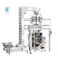 Frozen Shrimp VFFS Packaging Machine Frozen Chicken Breast 10 Head Weigher Packaging Machine