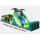 74 Foot Outdoor Kids Inflatable Obstacle Course For Interactive Games