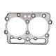 6150-17-1812 6D125 Excavator Spare Parts Cylinder Engine Head Gasket