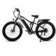 Fat Tire Electric Mountain Bikes For Adults 26 Inch 750W Motor 17Ah Lithium Battery
