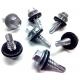 Stainless Steel Tek Galvanized Outdoor Screws M5.5x55mm With EPDM Washer