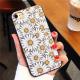 PC+TPU Chrysanthemum Relief Painting Back Cover Cell Phone Case For iPhone 7 6s Plus