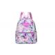 Customized Casual Polyester School Backpack With Adjustable Straps Zippered Closure