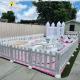 White Pink Soft Play Package Set Playground Baby Indoor Outdoor Soft Play Equipment